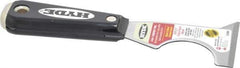 Hyde Tools - 2-1/2" Wide High Carbon Steel Taping Knife - Stiff, Nylon Handle, 7-3/8" OAL - All Tool & Supply