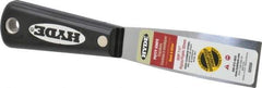 Hyde Tools - 1-1/4" Wide Steel Putty Knife - Stiff, Nylon Handle, 7-1/2" OAL - All Tool & Supply