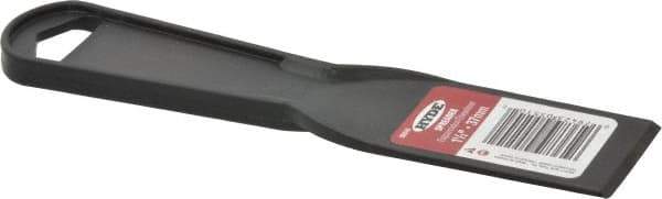 Hyde Tools - 1-1/2" Wide Plastic Taping Knife - Flexible, Polypropylene Handle, 7-1/4" OAL - All Tool & Supply