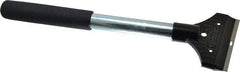 Hyde Tools - Carbon Steel 1-Edge Scraper - 3-1/4" Blade Width, 11" Long Tubular Metal Handle - All Tool & Supply