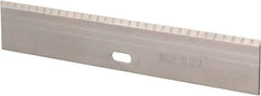 Hyde Tools - Carbon Steel 1-Edge Scraper Replacement Blade - 5-7/8" Blade Length x 3-1/4" Blade Width, For 33100 - All Tool & Supply