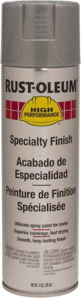 Rust-Oleum - Silver Aluminum, 14 oz Net Fill, Gloss, Enamel Spray Paint - 10 Sq Ft per Can, 14 oz Container, Use on Rust Proof Paint - All Tool & Supply