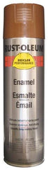 Rust-Oleum - Chestnut Brown, 15 oz Net Fill, Gloss, Enamel Spray Paint - 14 Sq Ft per Can, 15 oz Container, Use on Rust Proof Paint - All Tool & Supply