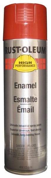 Rust-Oleum - Bright Red, 15 oz Net Fill, Gloss, Enamel Spray Paint - 14 Sq Ft per Can, 15 oz Container, Use on Rust Proof Paint - All Tool & Supply