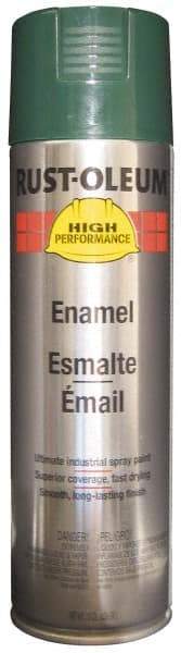 Rust-Oleum - Dark Green, 15 oz Net Fill, Gloss, Enamel Spray Paint - 14 Sq Ft per Can, 15 oz Container, Use on Rust Proof Paint - All Tool & Supply