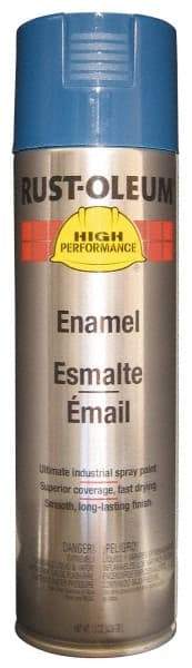 Rust-Oleum - Deep Blue, 15 oz Net Fill, Gloss, Enamel Spray Paint - 14 Sq Ft per Can, 15 oz Container, Use on Rust Proof Paint - All Tool & Supply