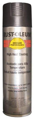 Rust-Oleum - Black, 15 oz Net Fill, Flat, High-Heat Spray Paint - 14 Sq Ft per Can, 15 oz Container - All Tool & Supply