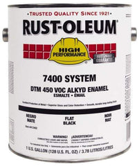 Rust-Oleum - 1 Gal National Blue Gloss Finish Industrial Enamel Paint - Interior/Exterior, Direct to Metal, <450 gL VOC Compliance - All Tool & Supply