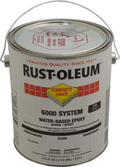 Rust-Oleum - 1 Gal High Gloss Clear Water-Based Epoxy - 200 to 350 Sq Ft/Gal Coverage, <250 g/L VOC Content - All Tool & Supply