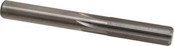 M.A. Ford - 7/16" Solid Carbide 6 Flute Chucking Reamer - Straight Flute, 0.41" Straight Shank, 1-3/8" Flute Length, 3-3/4" OAL - All Tool & Supply