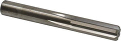 M.A. Ford - 17/32" Solid Carbide 6 Flute Chucking Reamer - Straight Flute, 0.505" Straight Shank, 1-1/2" Flute Length, 4" OAL - All Tool & Supply