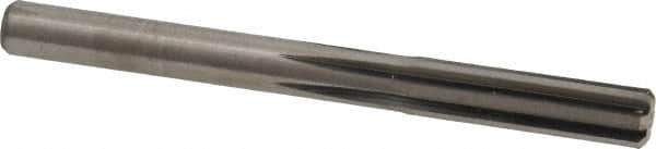 M.A. Ford - Letter N Solid Carbide 6 Flute Chucking Reamer - Straight Flute, 0.285" Straight Shank, 1-1/8" Flute Length, 3-1/4" OAL - All Tool & Supply