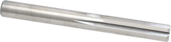 M.A. Ford - Letter V Solid Carbide 6 Flute Chucking Reamer - Straight Flute, 0.363" Straight Shank, 1-1/4" Flute Length, 3-1/2" OAL - All Tool & Supply