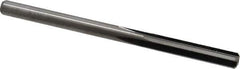 M.A. Ford - #9 Solid Carbide 4 Flute Chucking Reamer - Straight Flute, 0.19" Straight Shank, 1" Flute Length, 3" OAL - All Tool & Supply