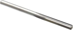 M.A. Ford - #13 Solid Carbide 4 Flute Chucking Reamer - Straight Flute, 0.182" Straight Shank, 7/8" Flute Length, 2-3/4" OAL - All Tool & Supply