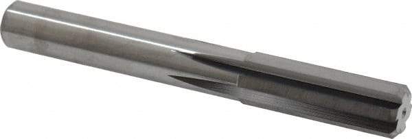 M.A. Ford - 12mm Solid Carbide 6 Flute Chucking Reamer - Straight Flute, 0.44" Straight Shank, 1-3/8" Flute Length, 3-3/4" OAL - All Tool & Supply