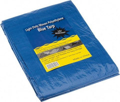 Value Collection - 20' Long x 16' Wide Polyethylene Tarp & Dust Cover - Blue - All Tool & Supply