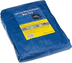 Value Collection - 24' Long x 18' Wide Polyethylene Tarp & Dust Cover - Blue - All Tool & Supply