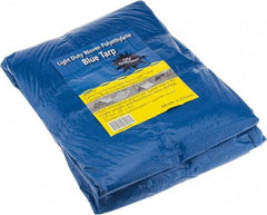 Value Collection - 25' Long x 20' Wide Polyethylene Tarp & Dust Cover - Blue - All Tool & Supply