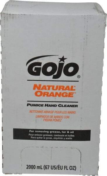 GOJO - 2 L Bag-in-Box Refill Liquid Hand Cleaner - General Duty, White, Orange Scent - All Tool & Supply
