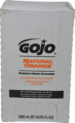 GOJO - 2 L Bag-in-Box Refill Liquid Hand Cleaner - General Duty, White, Orange Scent - All Tool & Supply