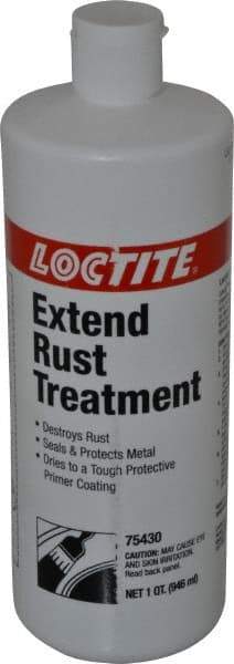 Loctite - 1 Qt Rust Treatment - 15 min Tack Free Dry Time, 30 min Recoat Dry Time, 24 hr Full Dry Time - All Tool & Supply