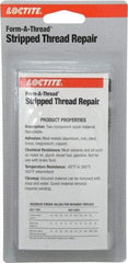 Loctite - 48 mL Syringe, Blue/Gray, Liquid Thread Repair Kit - Series 286 - All Tool & Supply