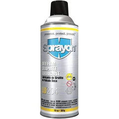 Sprayon - 10 oz Aerosol Dry Graphite Penetrant/Lubricant - Black, -40°F to 850°F, Food Grade - All Tool & Supply