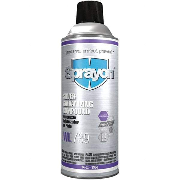 Sprayon - 16 oz Zinc Cold Galvanizing Compound - Comes in Aerosol - All Tool & Supply