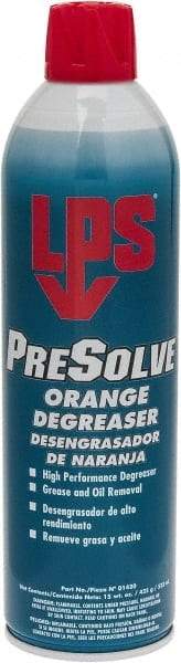 LPS - 20 oz Aerosol Cleaner/Degreaser - Aerosol, Orange - All Tool & Supply