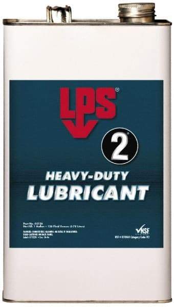 LPS - 1 Gal Can Nondrying Film Lubricant - Clear Amber, Food Grade - All Tool & Supply