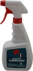 LPS - 22 oz Trigger Spray Bottle Dry Film Penetrant/Lubricant - Clear Yellow, Food Grade - All Tool & Supply