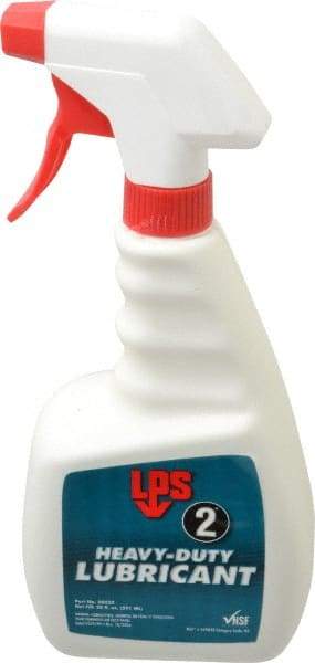 LPS - 20 oz Trigger Spray Bottle Nondrying Film Lubricant - Clear Amber, Food Grade - All Tool & Supply