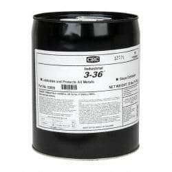 CRC - 5 Gal Pail Nondrying Film Penetrant/Lubricant - Blue/Green & Clear, -50°F to 250°F, Food Grade - All Tool & Supply