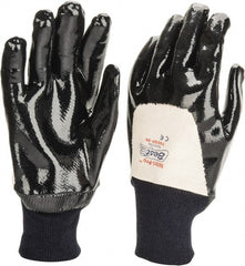 SHOWA - Size M (9) Nitrile Coated Jersey General Protection Work Gloves - All Tool & Supply