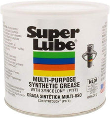 Synco Chemical - 400 g Can Synthetic General Purpose Grease - Translucent White, Food Grade, 450°F Max Temp, NLGIG 2, - All Tool & Supply