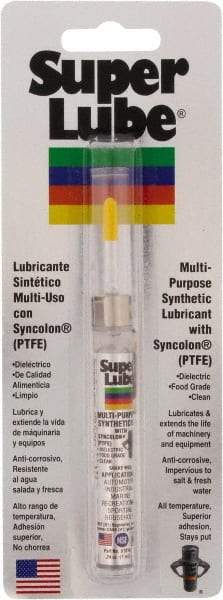 Synco Chemical - 0.24 oz Precision Oiler Synthetic Multi-Purpose Oil - -42.78 to 232.22°F, SAE 85W, ISO 150, 681.5 SUS at 40°C, Food Grade - All Tool & Supply