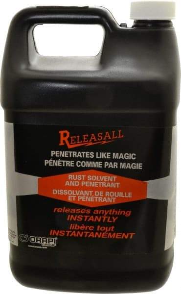 Releasall - 1 Gal Rust Solvent/Penetrant - Comes in Bottle - All Tool & Supply