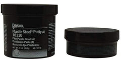 Devcon - 25 Lb Pail Two Part Epoxy - 45 min Working Time, Series Plastic Steel - All Tool & Supply