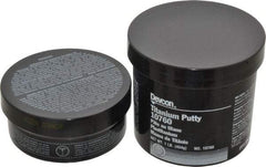 Devcon - 1 Lb Kit Gray Epoxy Resin Putty - 150°F (Wet), 350°F (Dry) Max Operating Temp, 16 hr Full Cure Time - All Tool & Supply