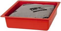 Brady SPC Sorbents - 3 Quart Capacity, 10 Inch Long x 10 Inch Wide, Plastic Drip Pan - All Tool & Supply