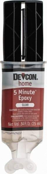 Devcon - 25 mL Cartridge Two Part Epoxy - 4 to 5 min Working Time - All Tool & Supply