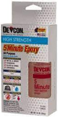 Devcon - 4.5 oz Bottle Two Part Epoxy - 4 to 5 min Working Time - All Tool & Supply