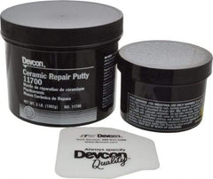 Devcon - 3 Lb Pail Two Part Epoxy - 25 min Working Time, 2,000 psi Shear Strength - All Tool & Supply