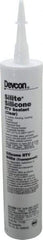 Devcon - 10.3 oz Cartridge Clear RTV Silicone Joint Sealant - -60 to 248°F Operating Temp - All Tool & Supply