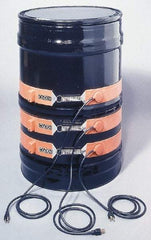 Value Collection - 9-1/2" Wide, 5 Gallon Wrap-Around Drum Heater - 120 Volt, 70°F to 190°F Thermostat Rating - All Tool & Supply