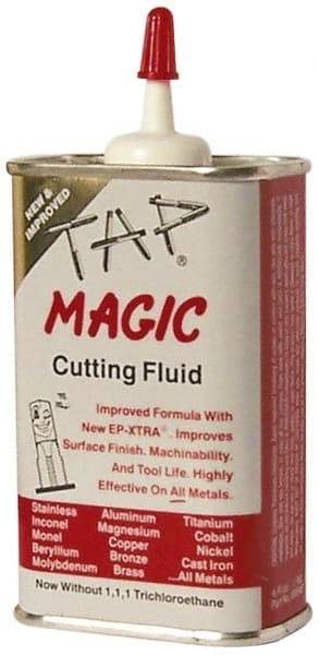 Tap Magic - Tap Magic EP-Xtra, 30 Gal Drum Cutting & Tapping Fluid - Semisynthetic, For Boring, Broaching, Drilling, Engraving, Facing, Milling, Reaming, Sawing, Threading, Turning - All Tool & Supply