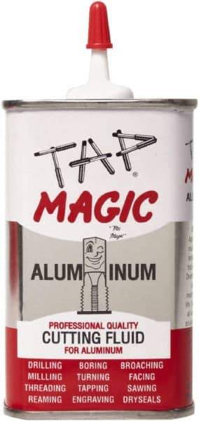 Tap Magic - Tap Magic Aluminum, 4 oz Can Cutting & Tapping Fluid - Semisynthetic, For Boring, Broaching, Drilling, Engraving, Facing, Milling, Reaming, Sawing, Threading, Turning - All Tool & Supply