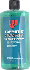 LPS - Tapmatic AquaCut, 16 oz Bottle Cutting & Tapping Fluid - Water Soluble, For Boring, Broaching, Drawing, Drilling, Engraving, Facing, Finishing, Grinding, Milling, Reaming, Sawing, Stamping, Tapping, Threading, Turning - All Tool & Supply