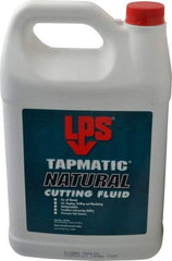 LPS - Tapmatic Natural, 1 Gal Bottle Cutting & Tapping Fluid - Straight Oil, For Boring, Broaching, Drilling, Engraving, Facing, Milling, Reaming, Sawing, Tapping, Threading, Turning - All Tool & Supply